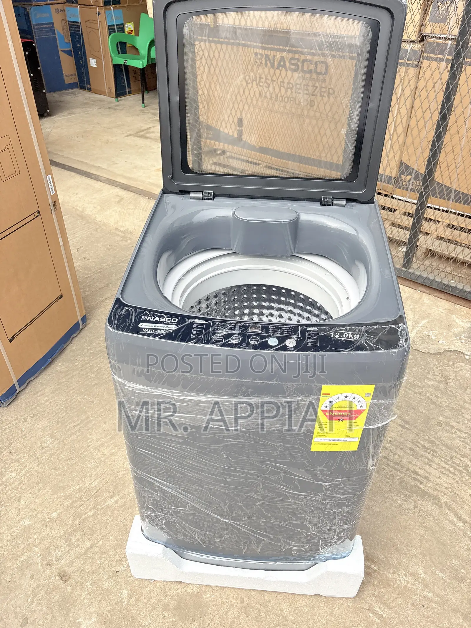 Quality Yet Affordable Nasco NasTL-B120fl 12kg TopLoad Washing Machine