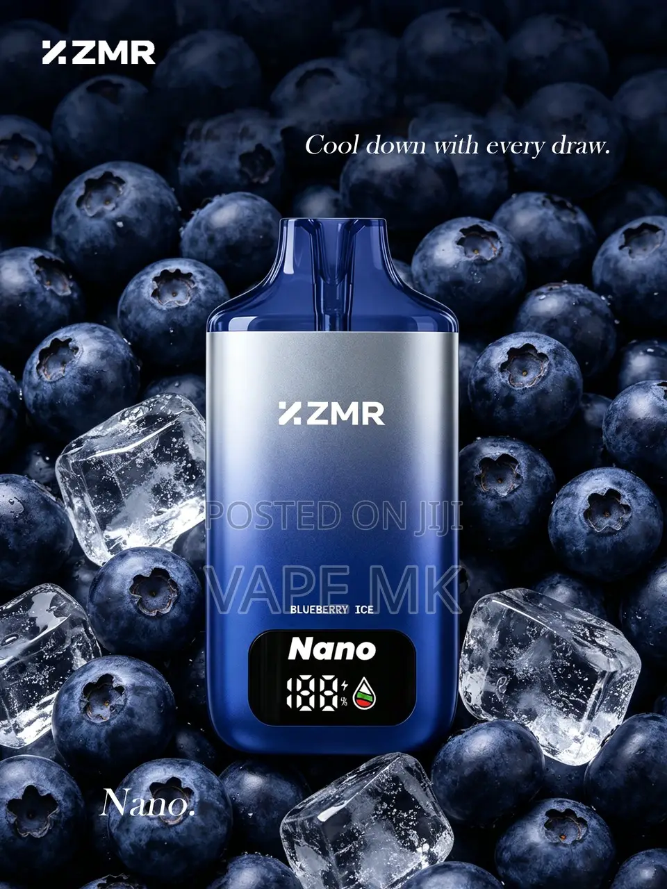 ZMR 20000 Puffs Disposable Vape Rechargeable – Shisha-Like Dense Vapor