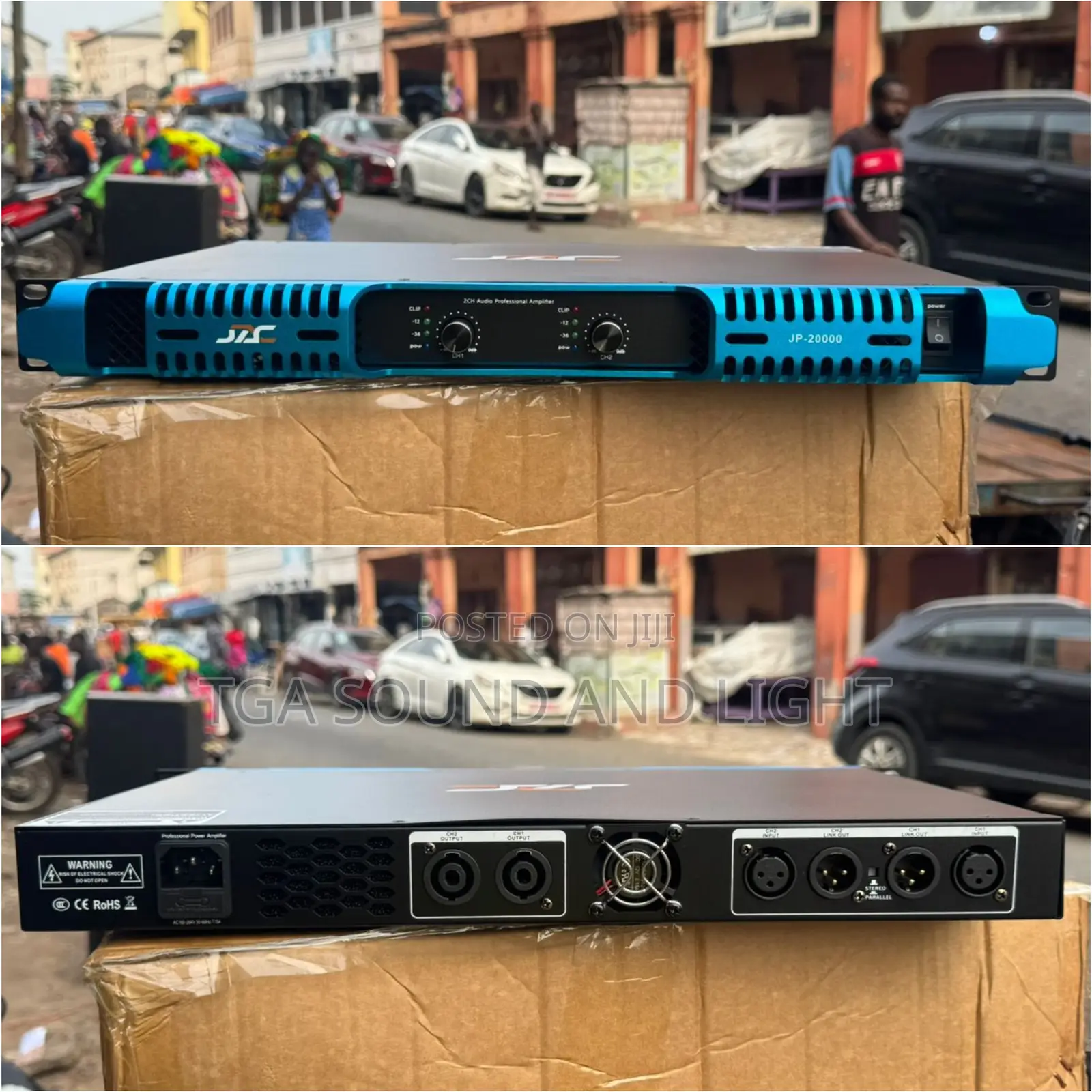 JAC JP20000 2 Channels 1U Line Array Amplifier