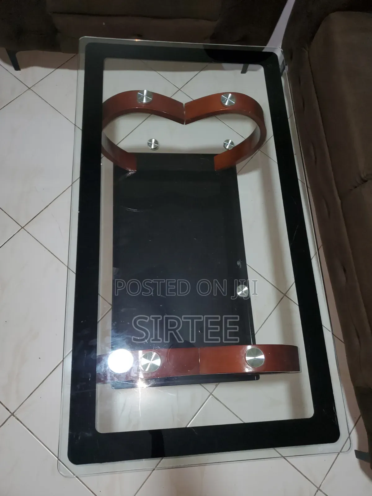 Centre Tables Glass and Side Table (Pair)-Relocation Sale