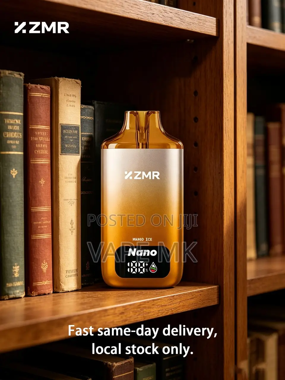 ZMR 20000 Puffs Rechargeable Vape Kit – 10mL Pre-Filled E-Liquid