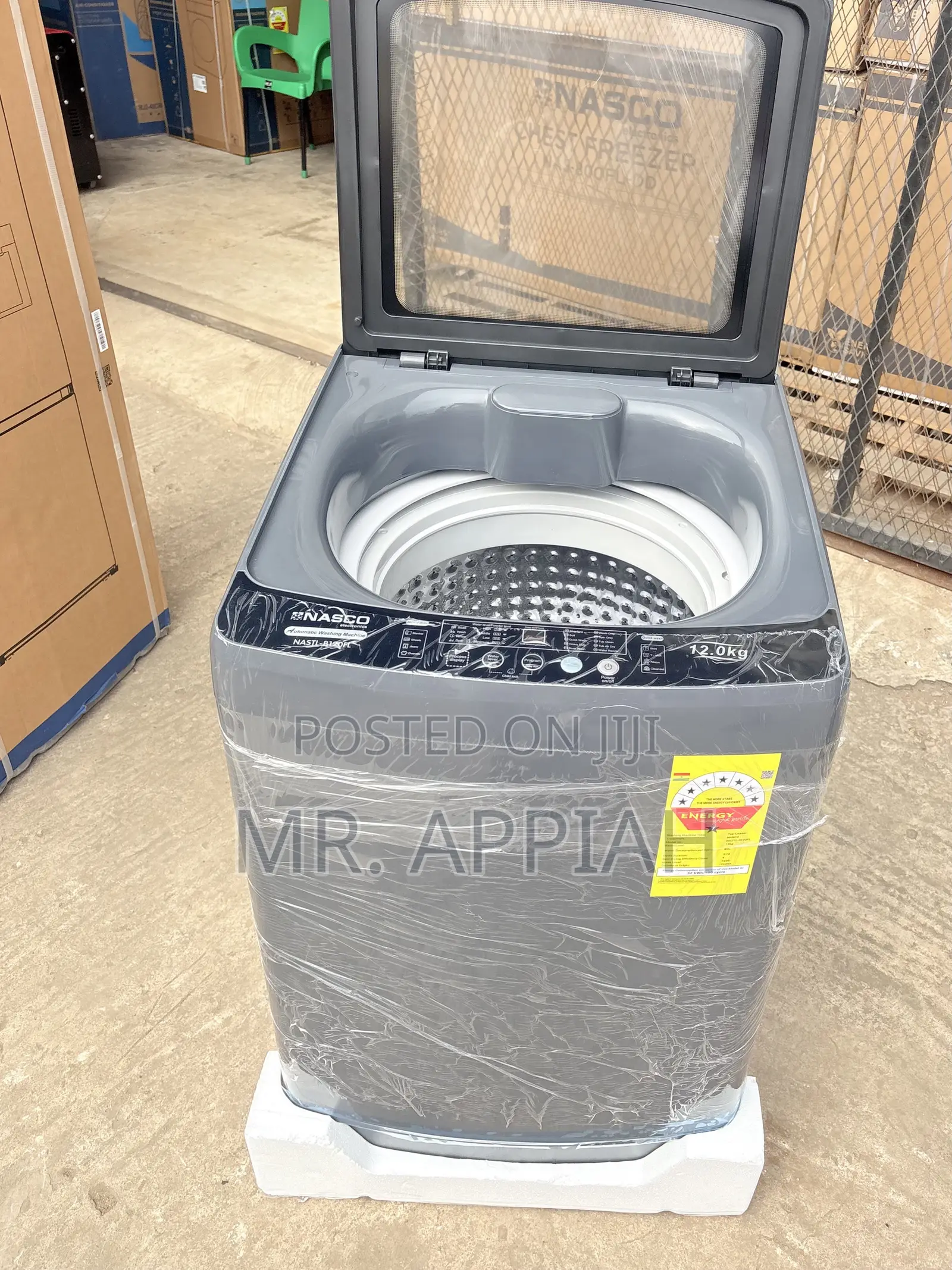 Fresh in Box Nasco 12kg Full Auto Washing Machine(Top Load) 
