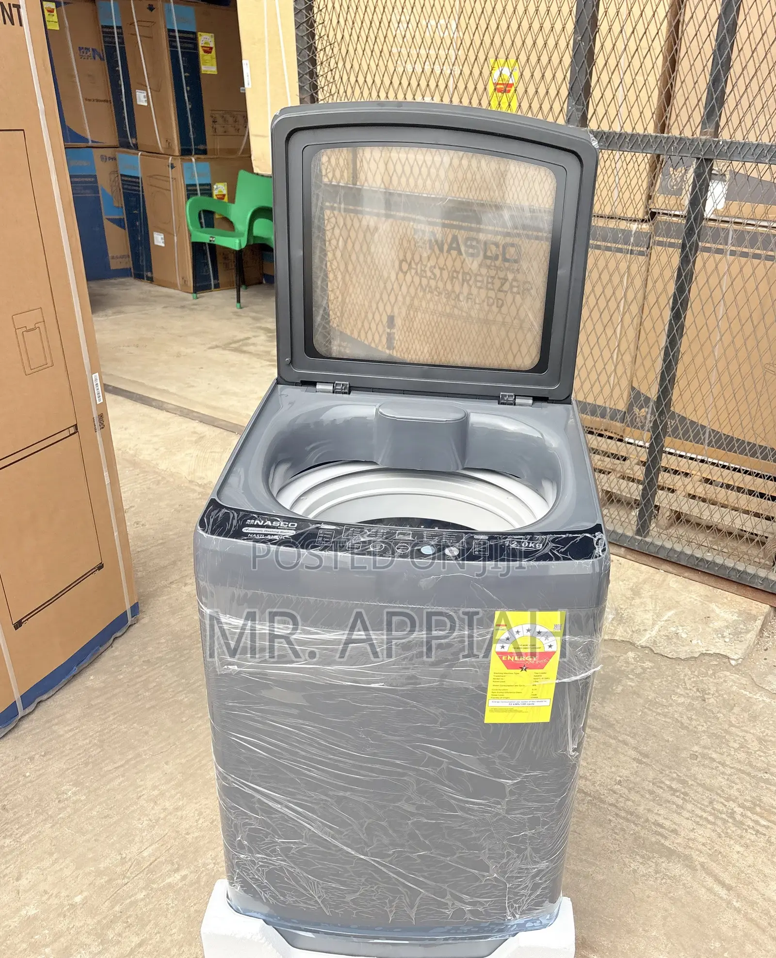 Fresh in Box Nasco 12kg Full Auto Washing Machine(Top Load) 
