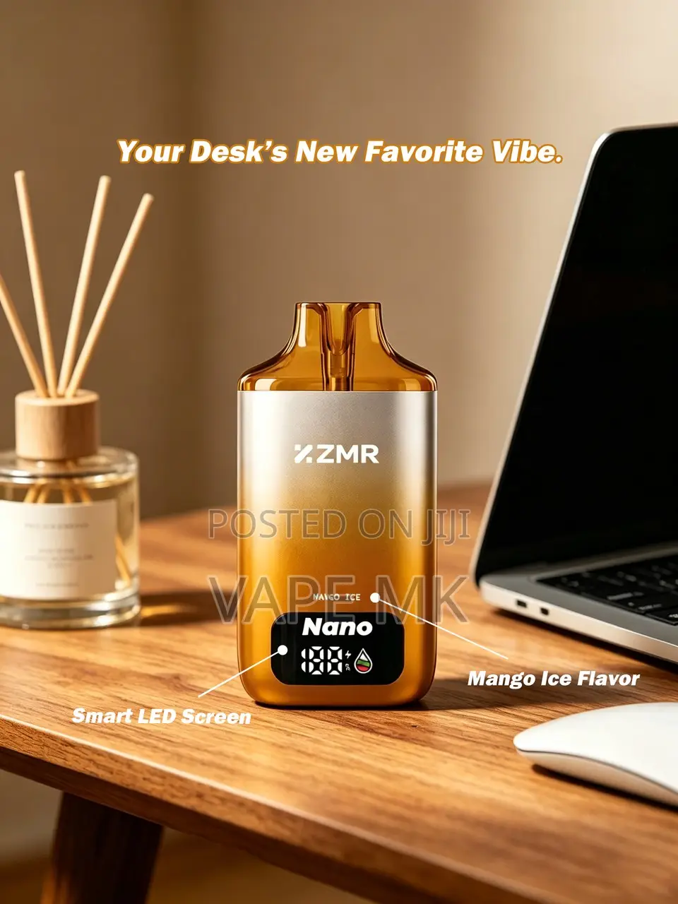 ZMR 20000 Puffs Disposable Vape Screen Edition –Daily Flavor Companion