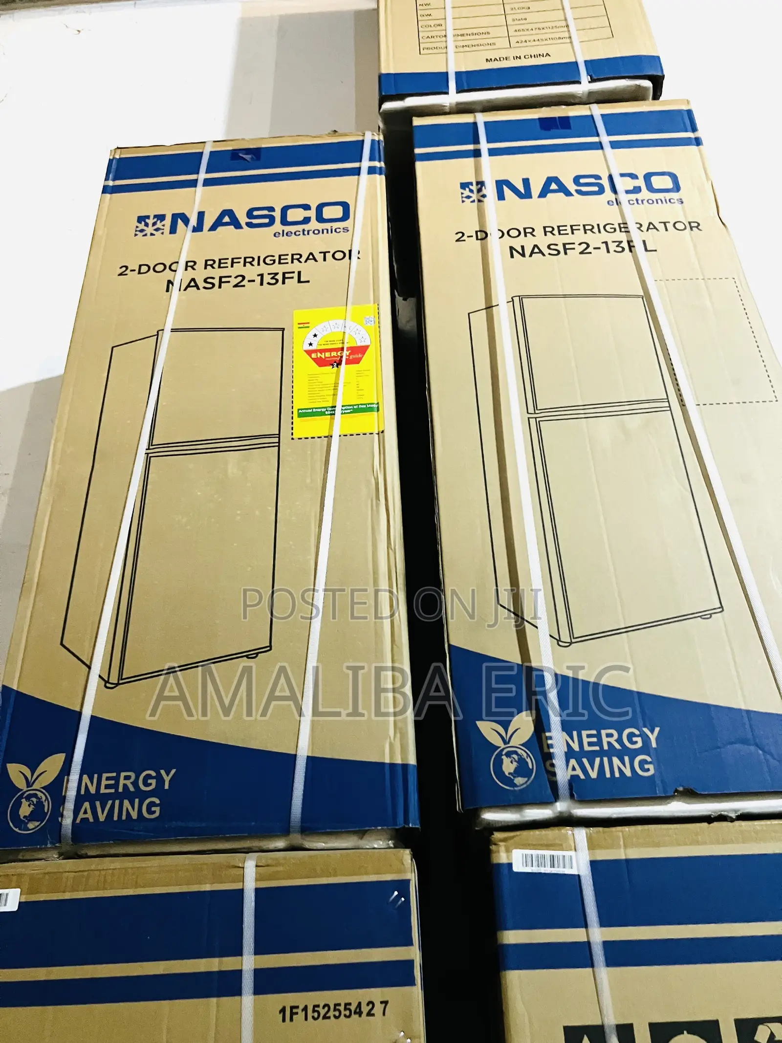 Highly Recommended Nasco Double-Door Fridge (Nasf2-13fl)