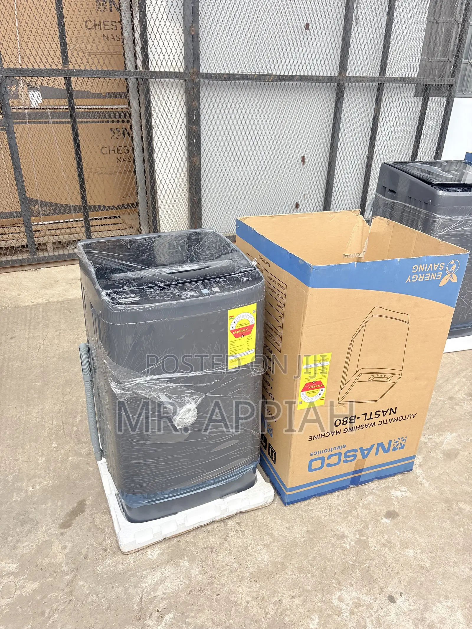 High Quality Nasco Nastl-B80 8kg Full Auto Washing Machine(Top Load)
