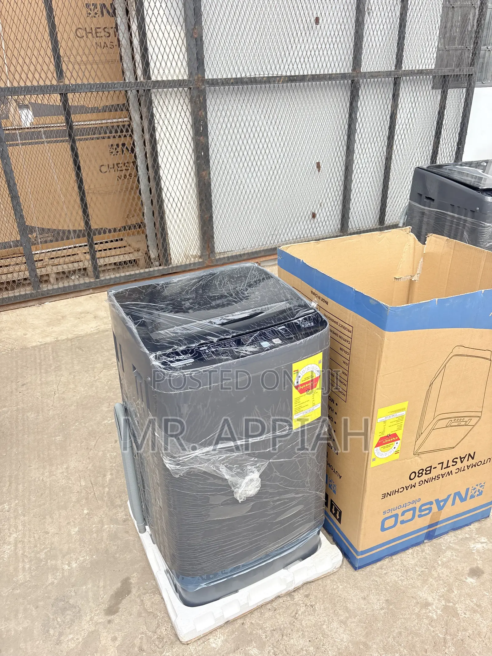 High Quality Nasco Nastl-B80 8kg Full Auto Washing Machine(Top Load)