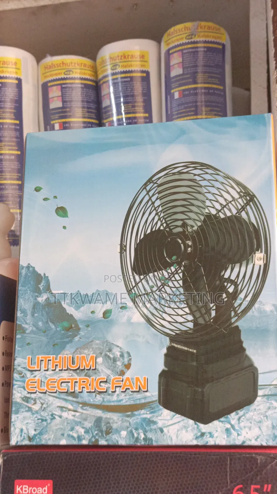Lithium Electric Fan