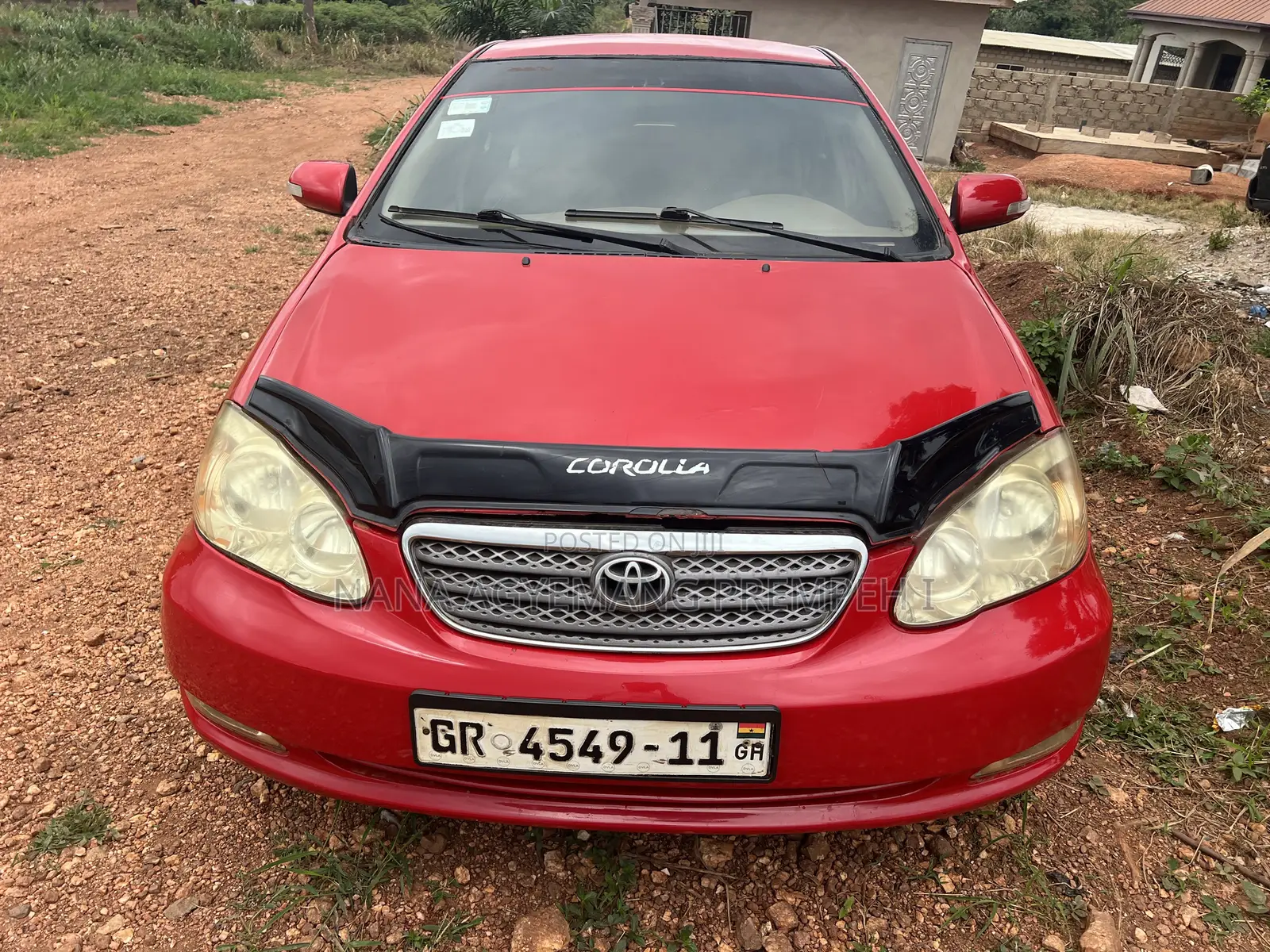 Toyota Corolla LE 2007 Red