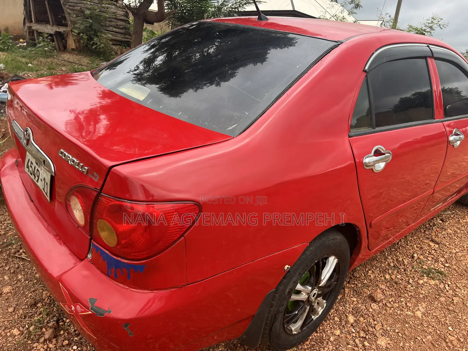 Toyota Corolla LE 2007 Red