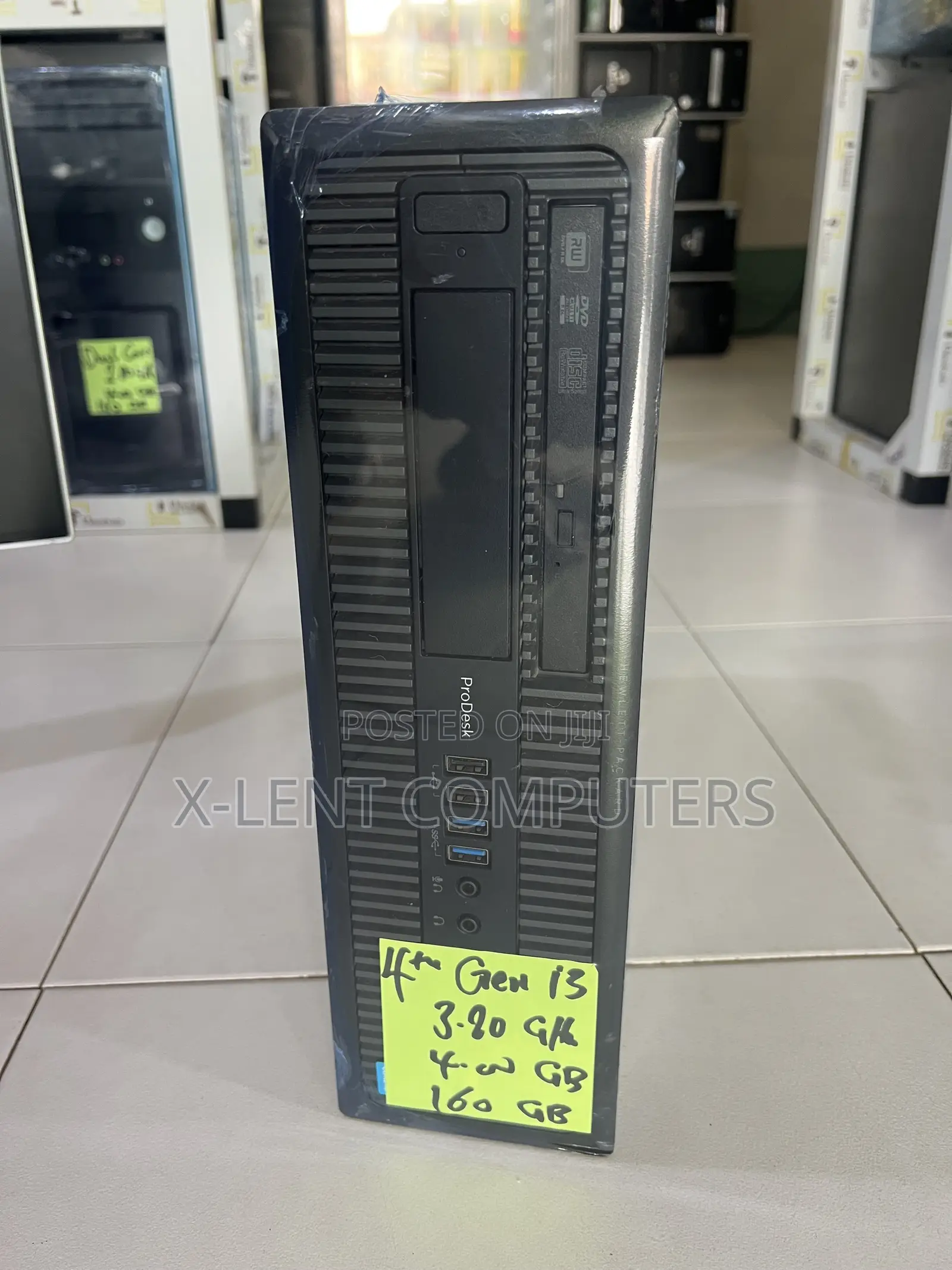Desktop Computer HP ProDesk 600 G3 8GB Intel Core i5 HDD 500GB