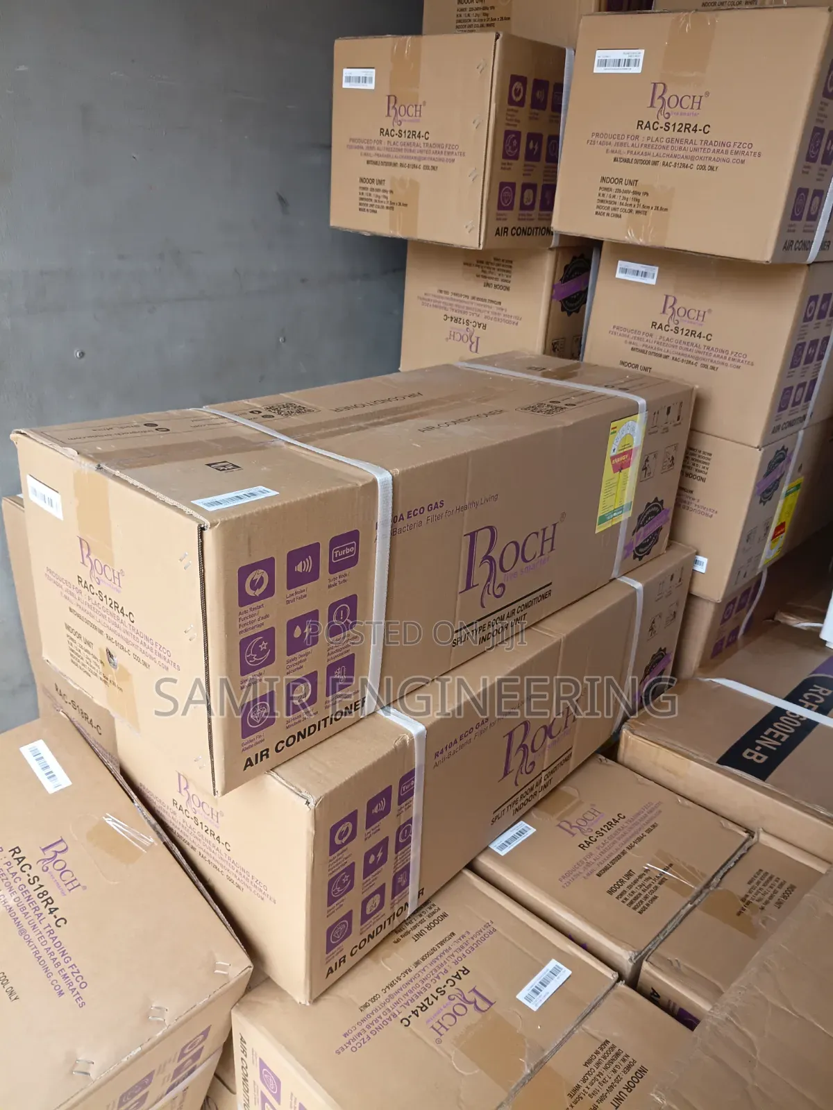 Roch 1.5 HP Split Air Conditioner RAC-S12R4-C): Cool Comfort Redefined