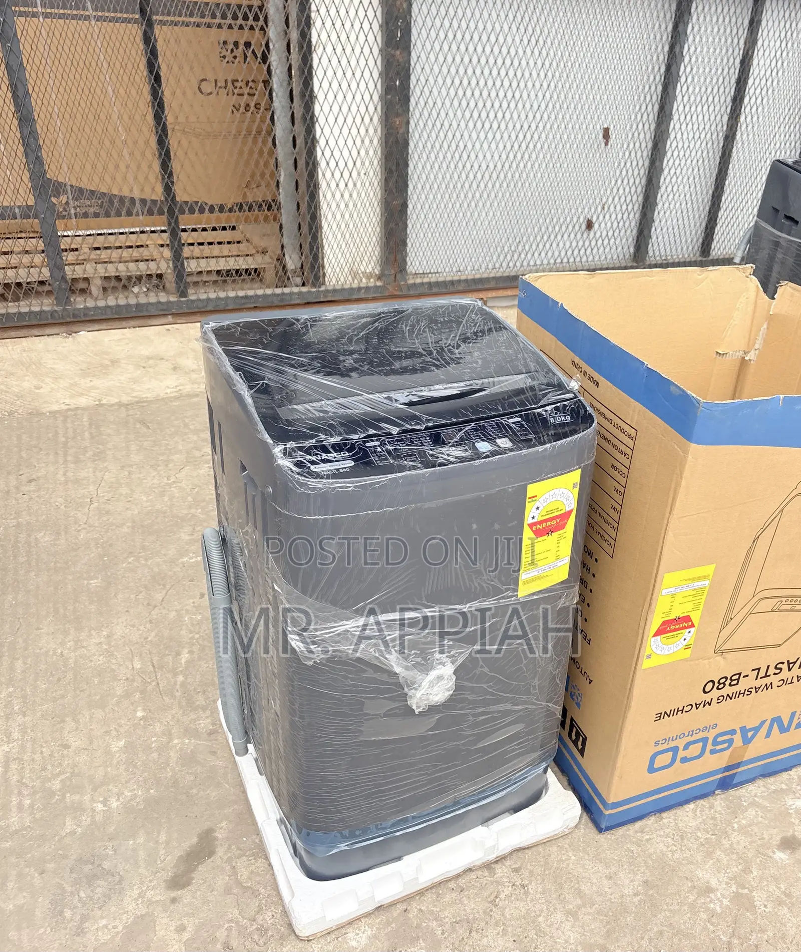 Latest Affordable Nasco Nastl-B80 8kg Top Load Washing Machine 