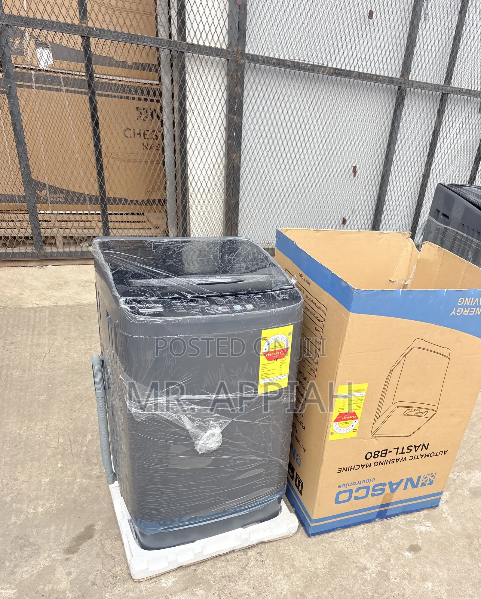 Latest Affordable Nasco Nastl-B80 8kg Top Load Washing Machine 