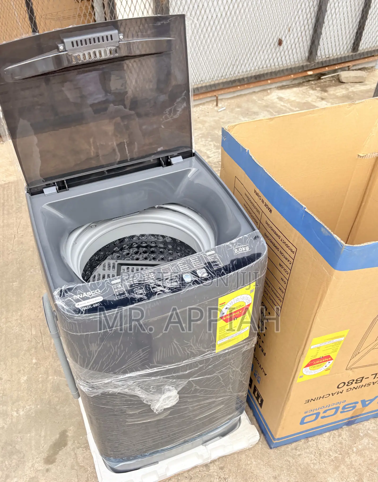 Shop Affordable Nasco 8kg Top Load Washing Machine(Nastl-B80)Gray.