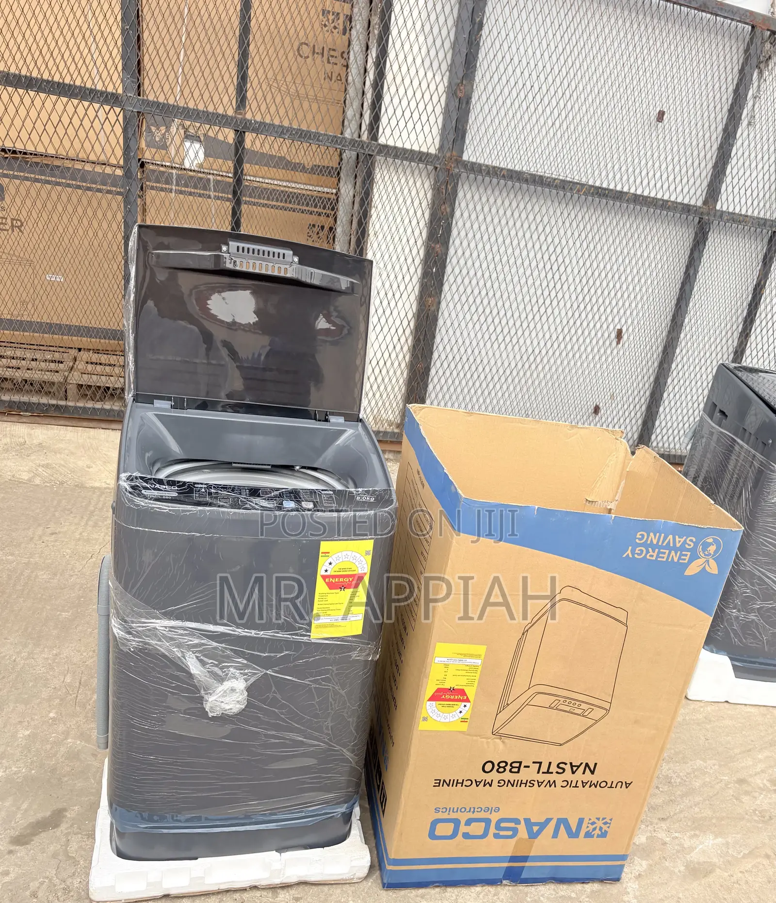 Shop Affordable Nasco 8kg Top Load Washing Machine(Nastl-B80)Gray.
