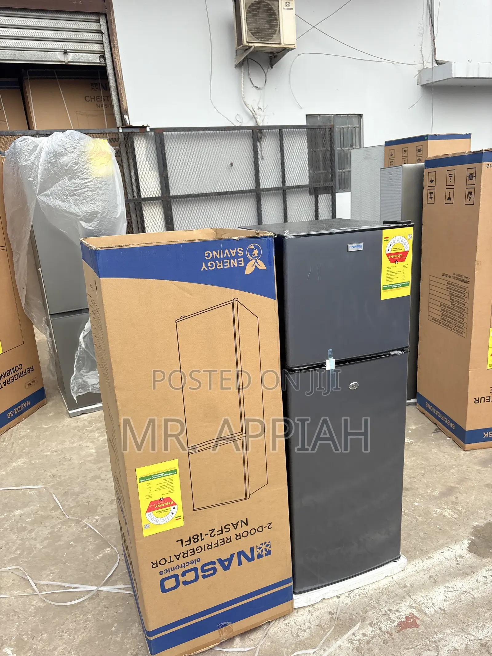 Order Nasco Nasf2-18fl Top Mount Freezer Fridge(dark Gray)