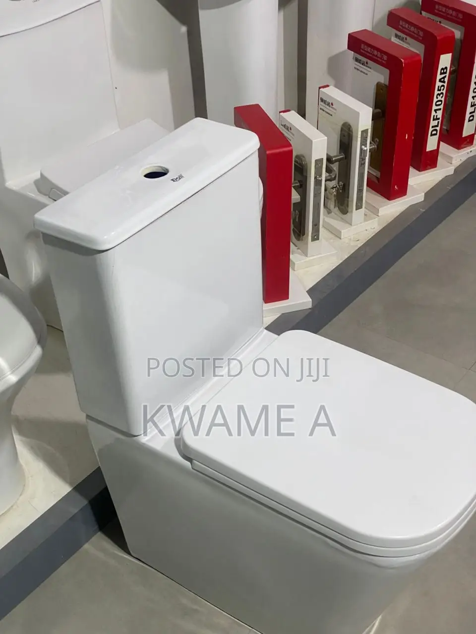 Modern Close-Coupled Toilet