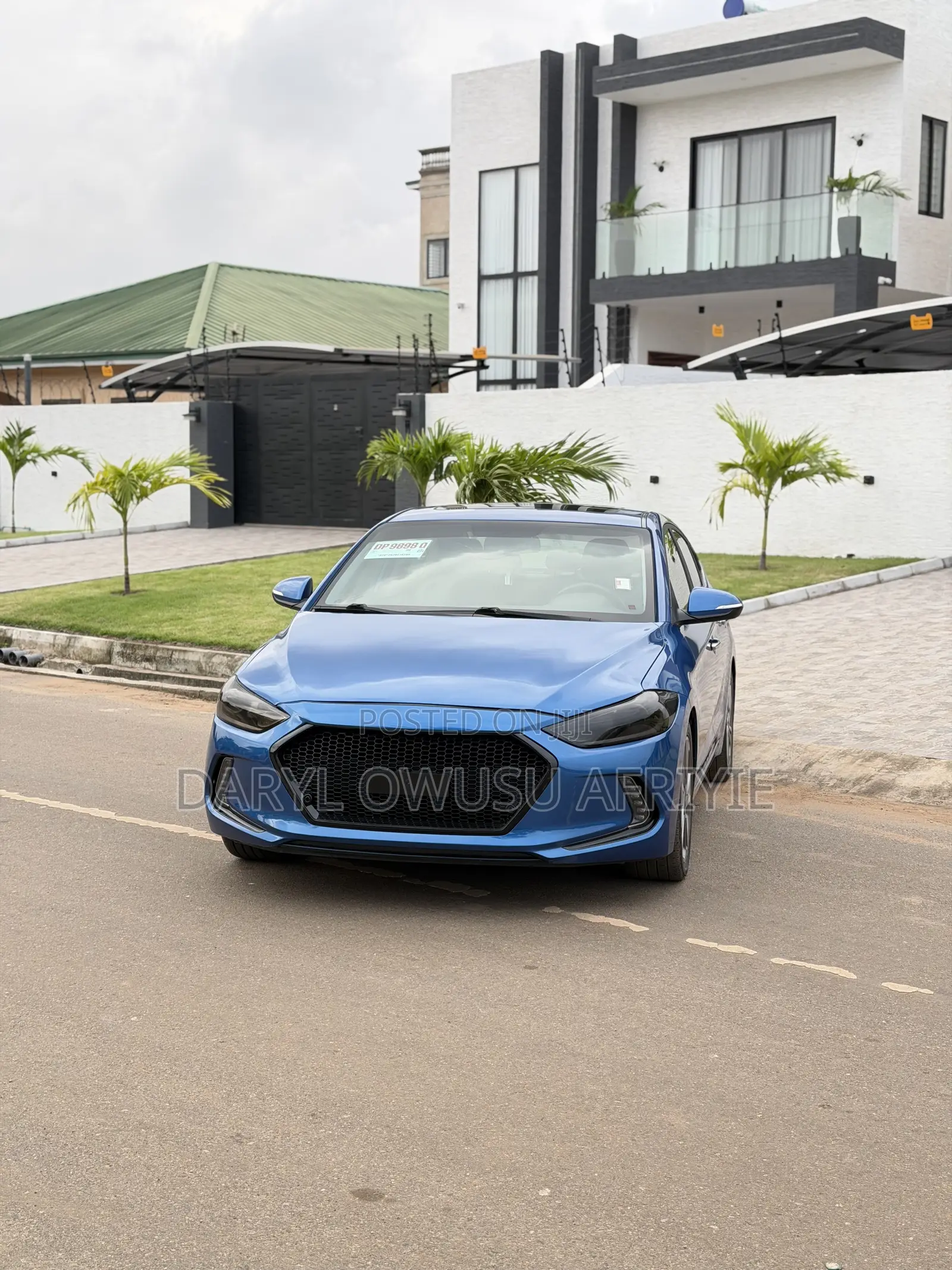 Hyundai Elantra Limited 2018 Blue