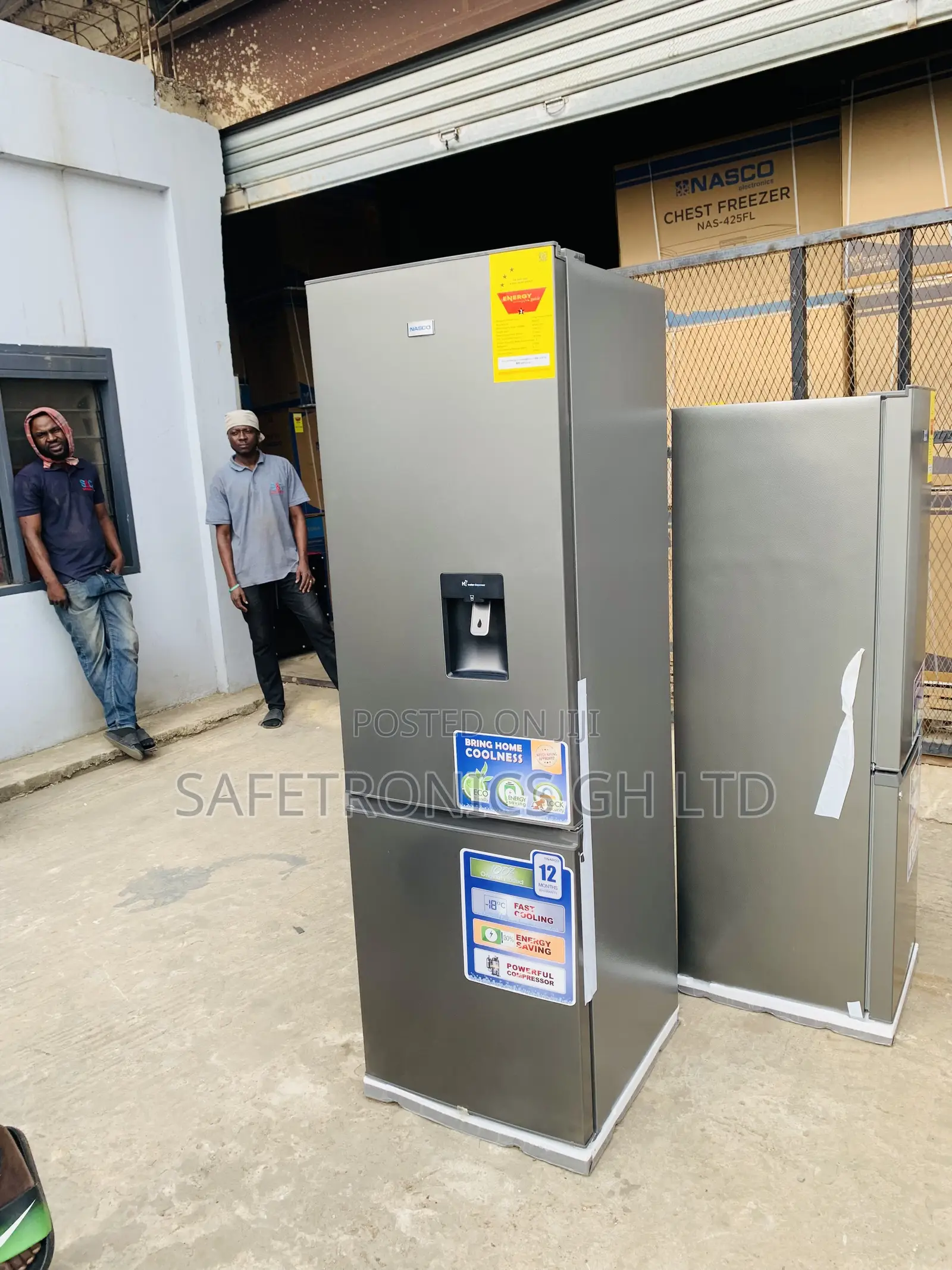 Ultra Modern NASCO 268LTR Bottom Freezer Fridge (NASD2-36) Dispenser