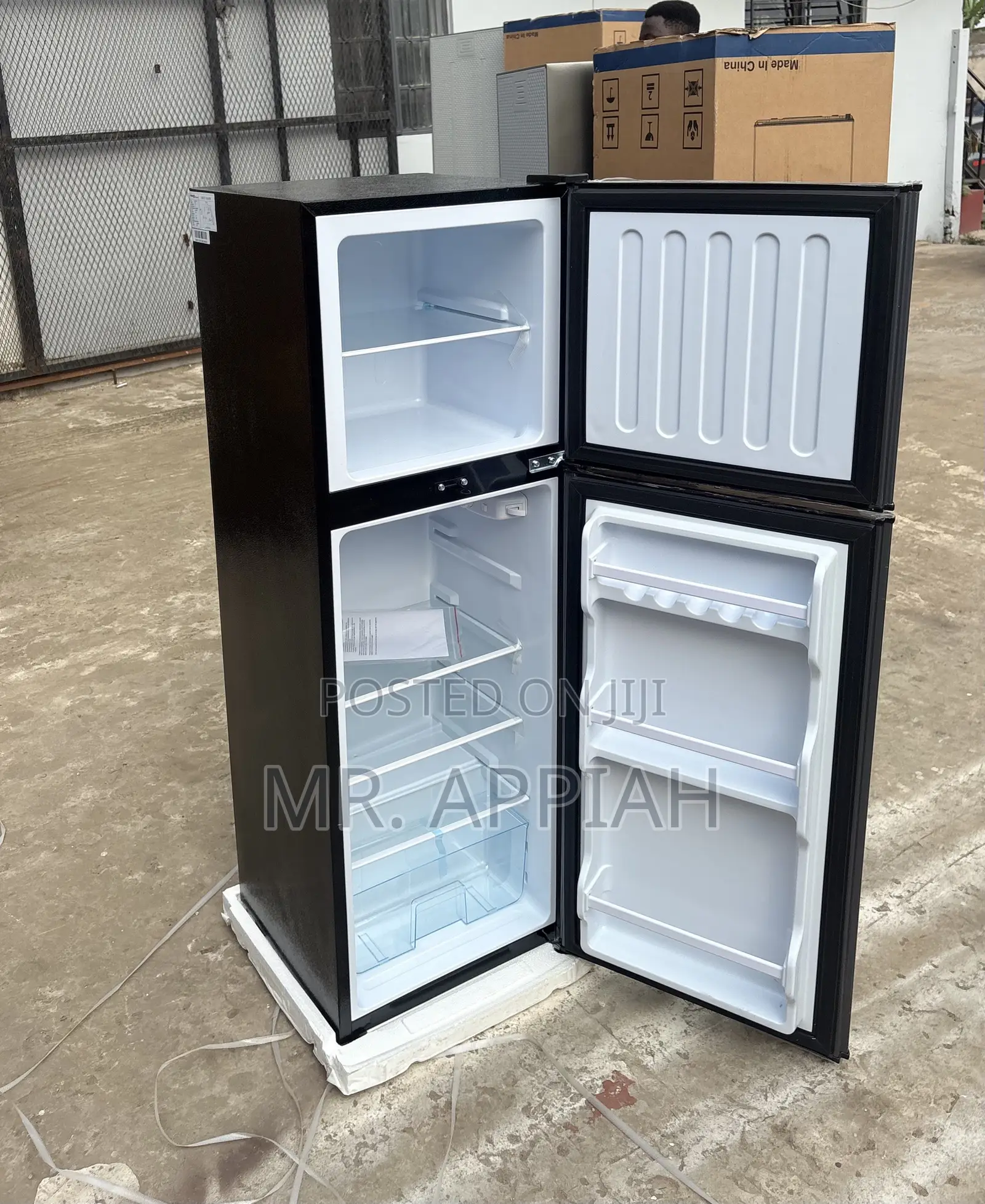 Classic Nasco Nasf2-18fl 158L Double Door Refrigerator(Gray).