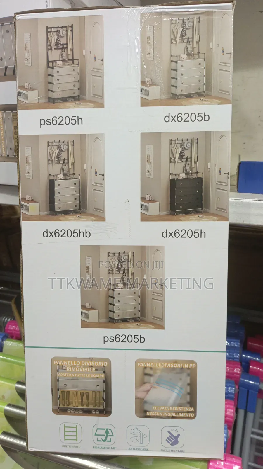 Shoe Rack With Cloth Hanger