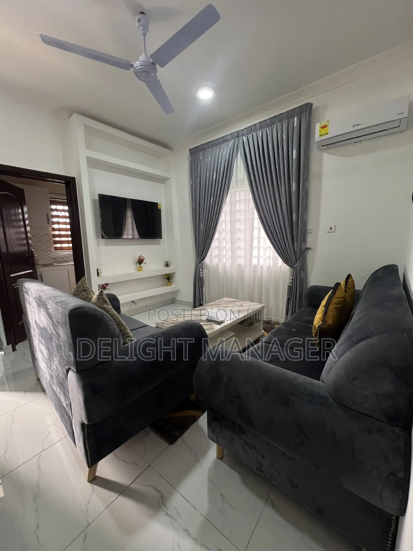 1 Bedroom Furnished Apartment at Dzorwulu