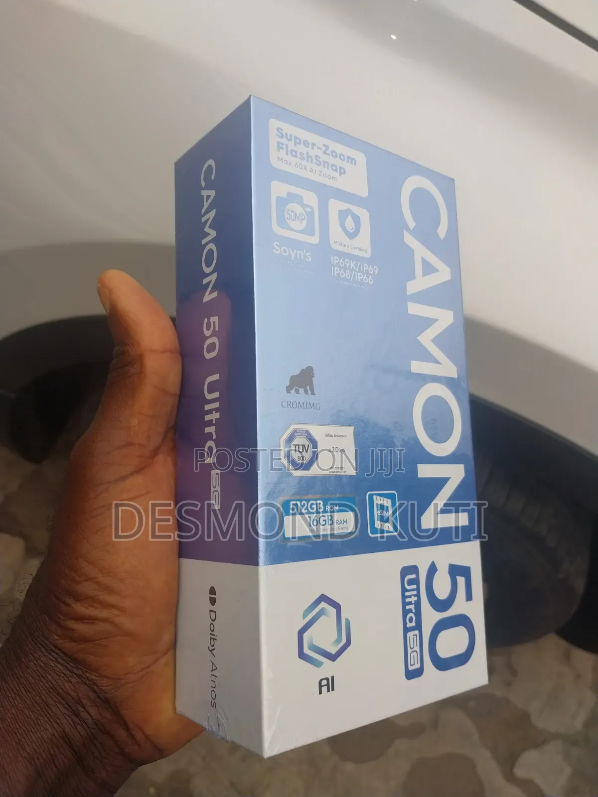 New Tecno Camon 50 Ultra 512 GB Gray