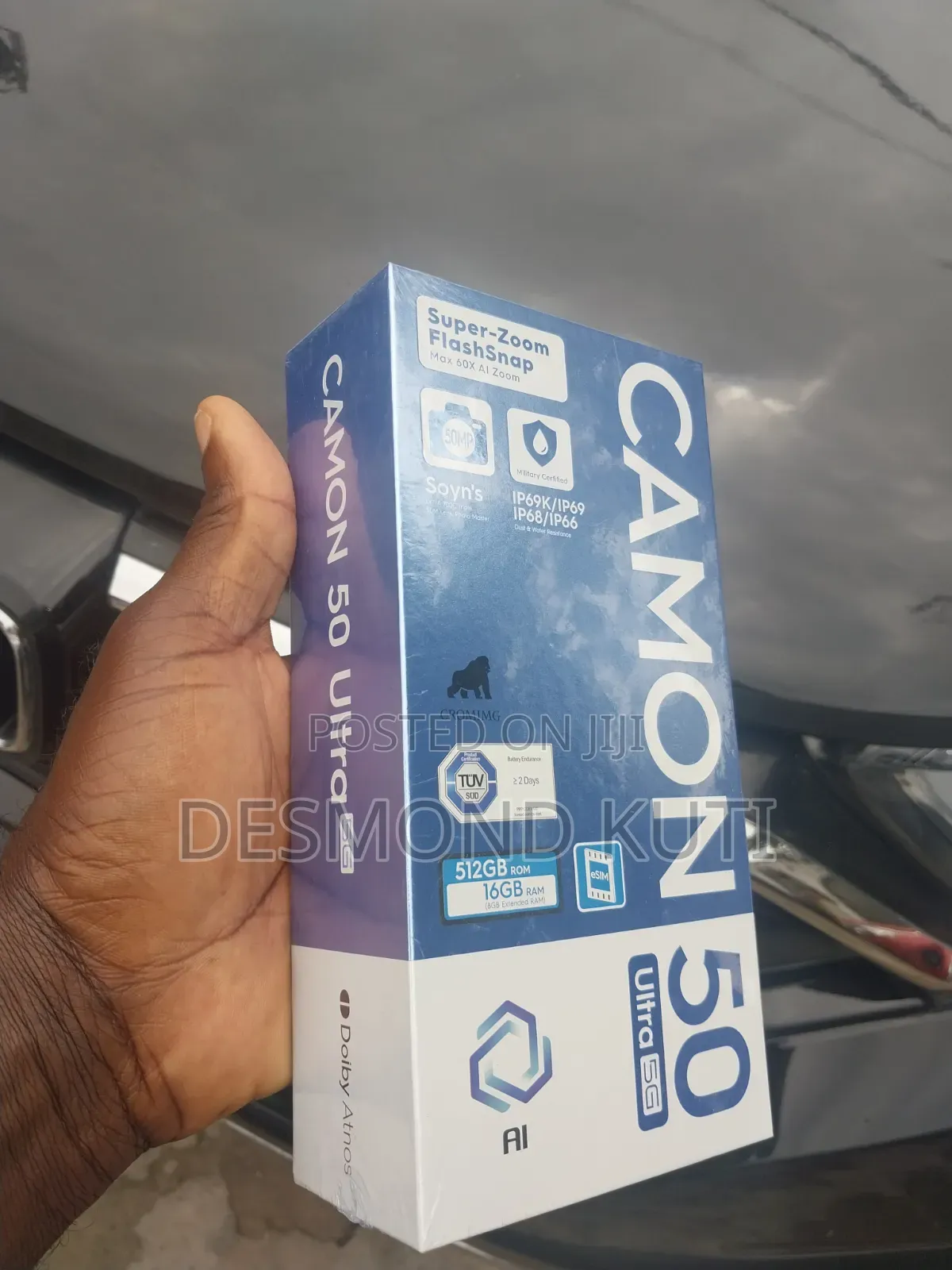 New Tecno Camon 50 Ultra 512 GB Gray