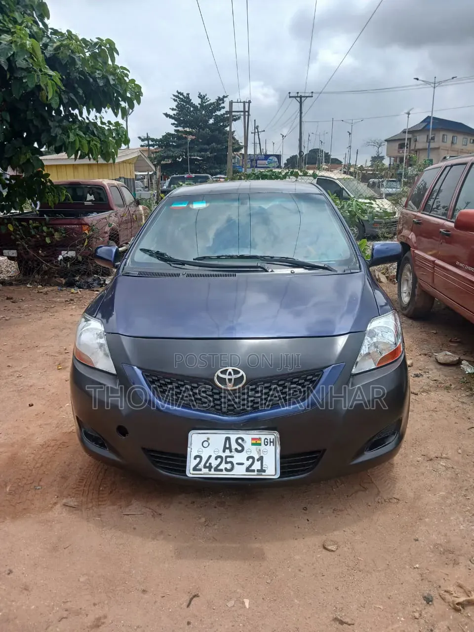 Toyota Yaris 2008 Blue