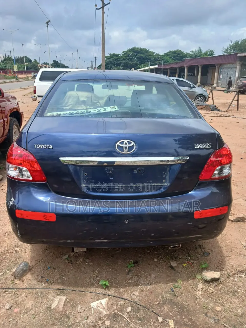 Toyota Yaris 2008 Blue