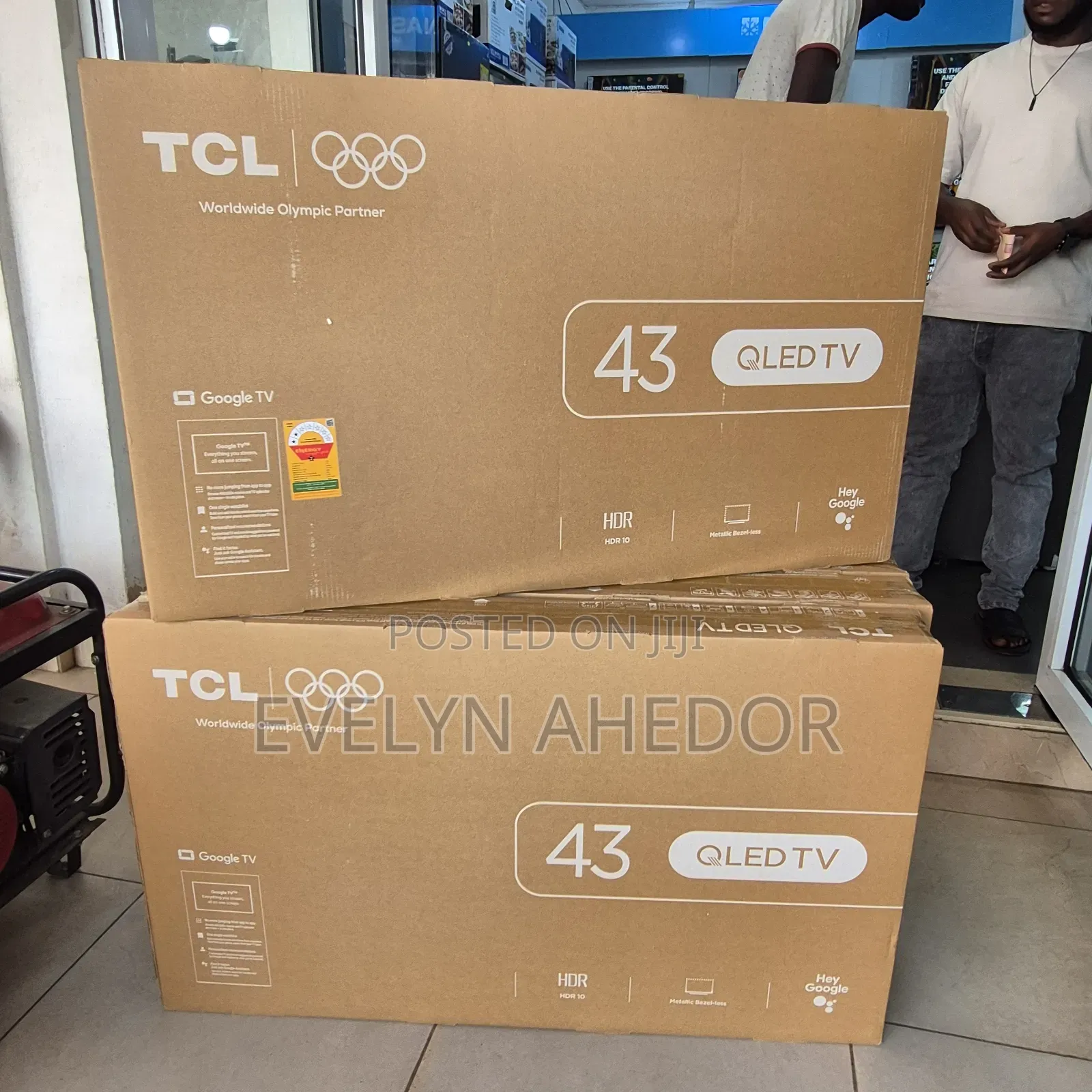 World Best of TCL 43 Inches Smart Google TV Qled With Netflix for Sale