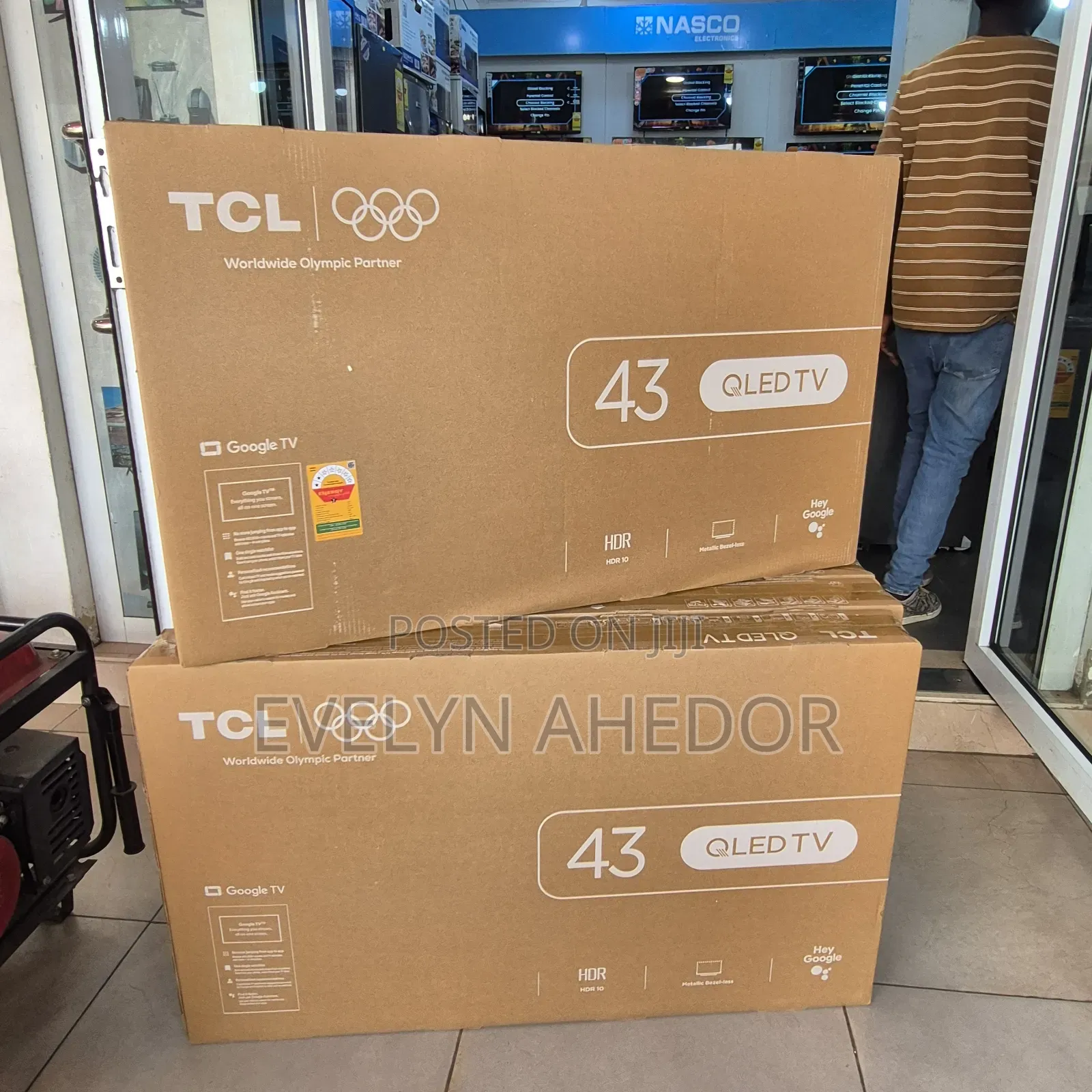 World Best of TCL 43 Inches Smart Google TV Qled With Netflix for Sale