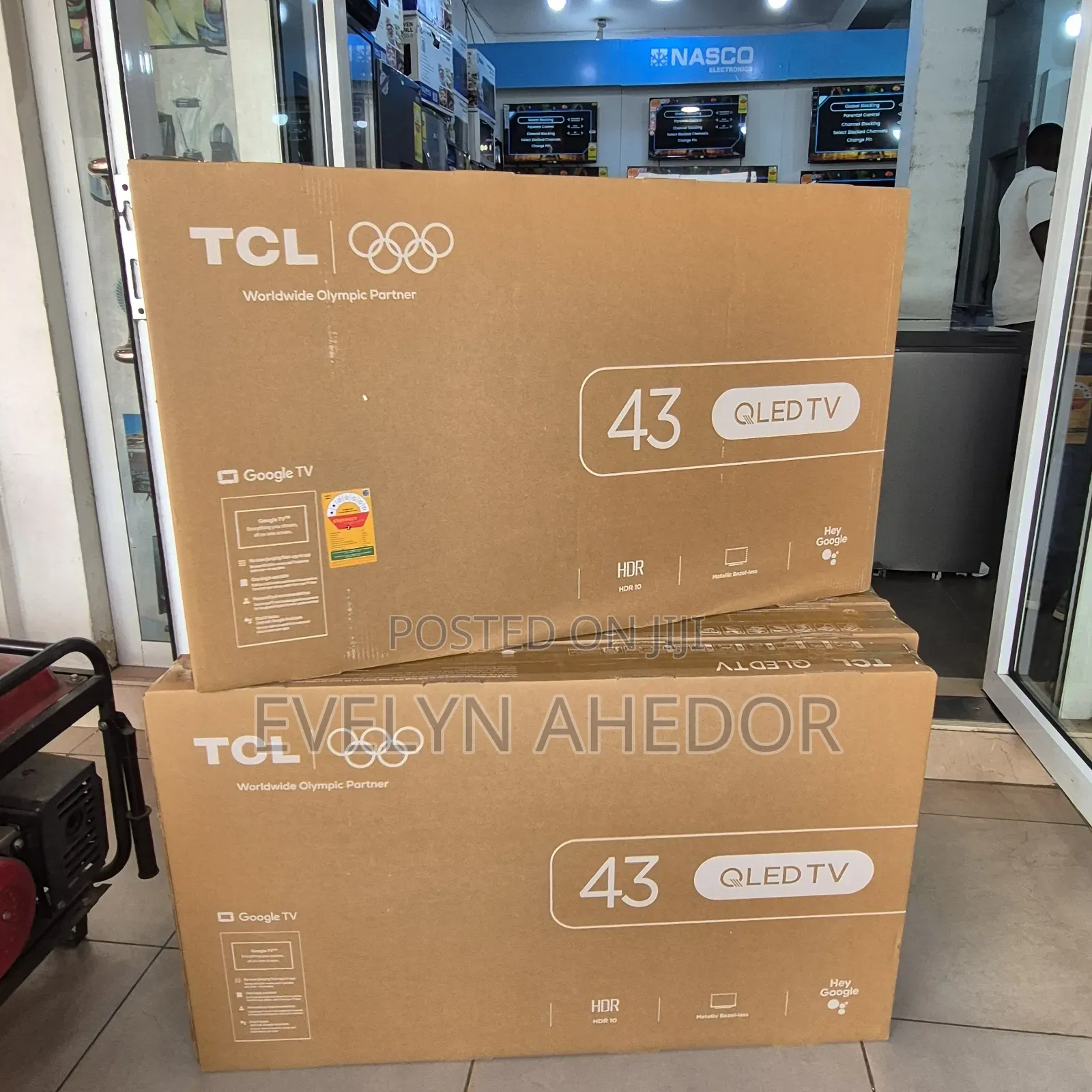 World Best of TCL 43 Inches Smart Google TV Qled With Netflix for Sale