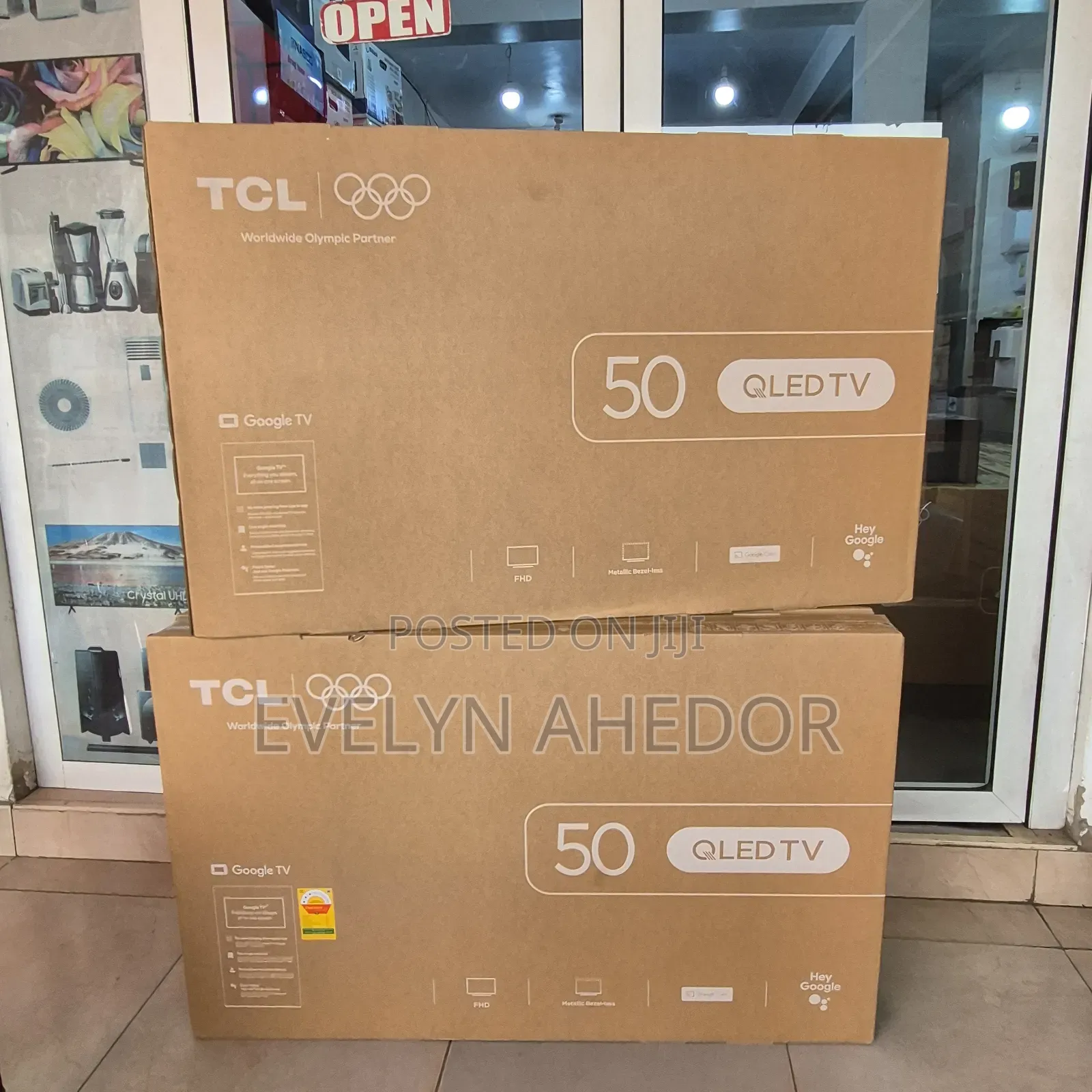Advanced TCL 50 Inches Smart Qled TV Fresh in Box Brand New for Sale