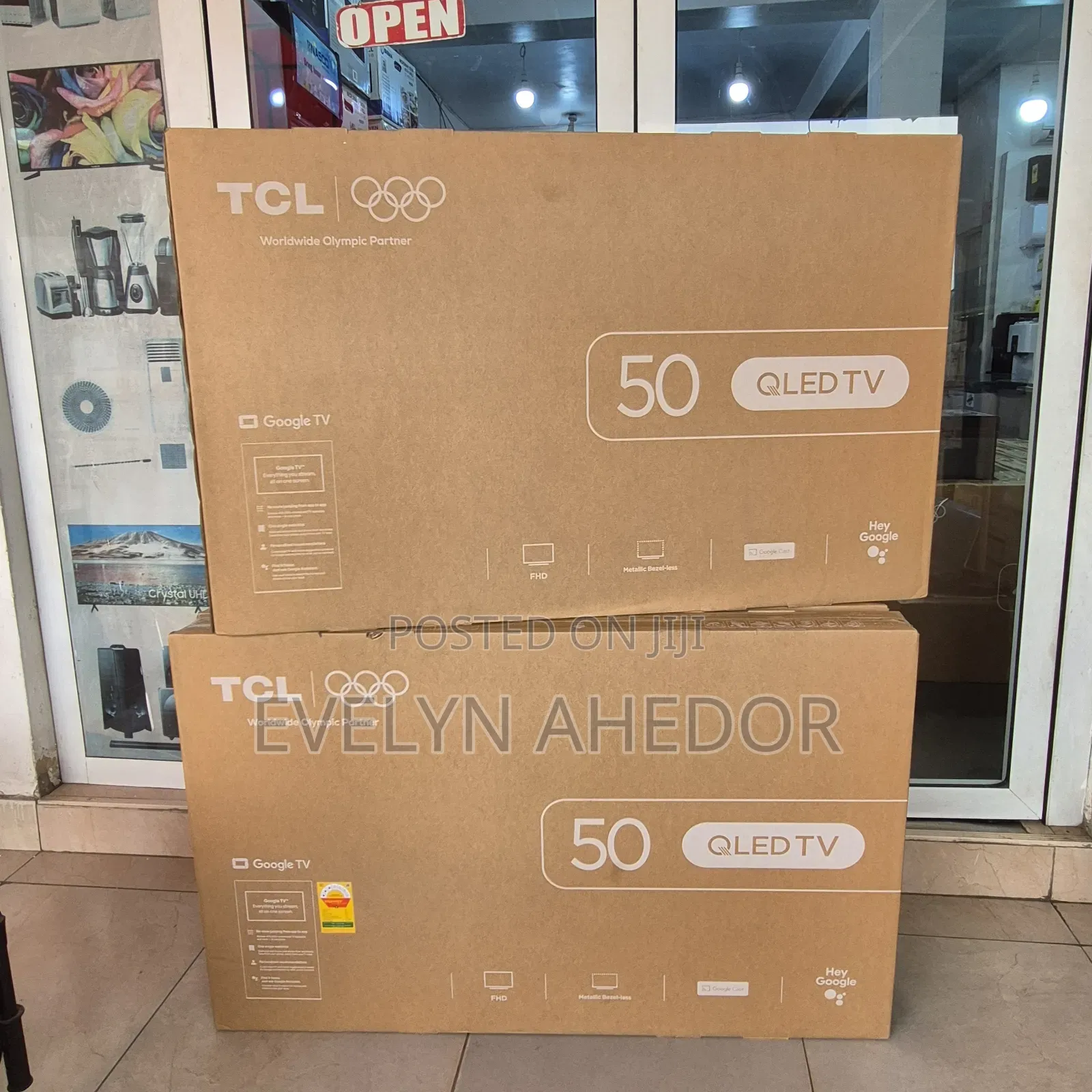 Advanced TCL 50 Inches Smart Qled TV Fresh in Box Brand New for Sale