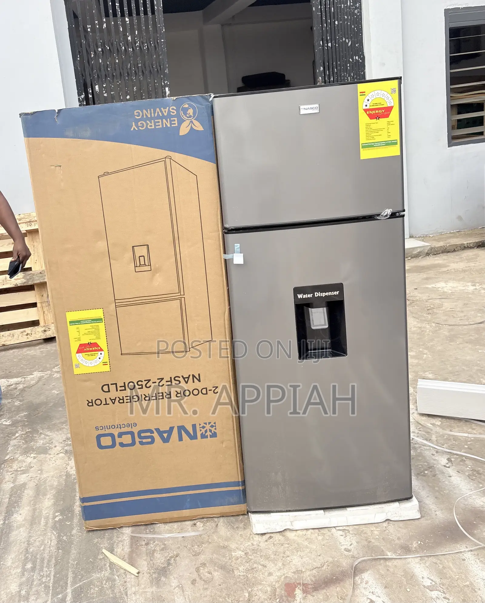 Super Classic Nasco 210L Double Door Refrigerator(Nasf2-250fld) 