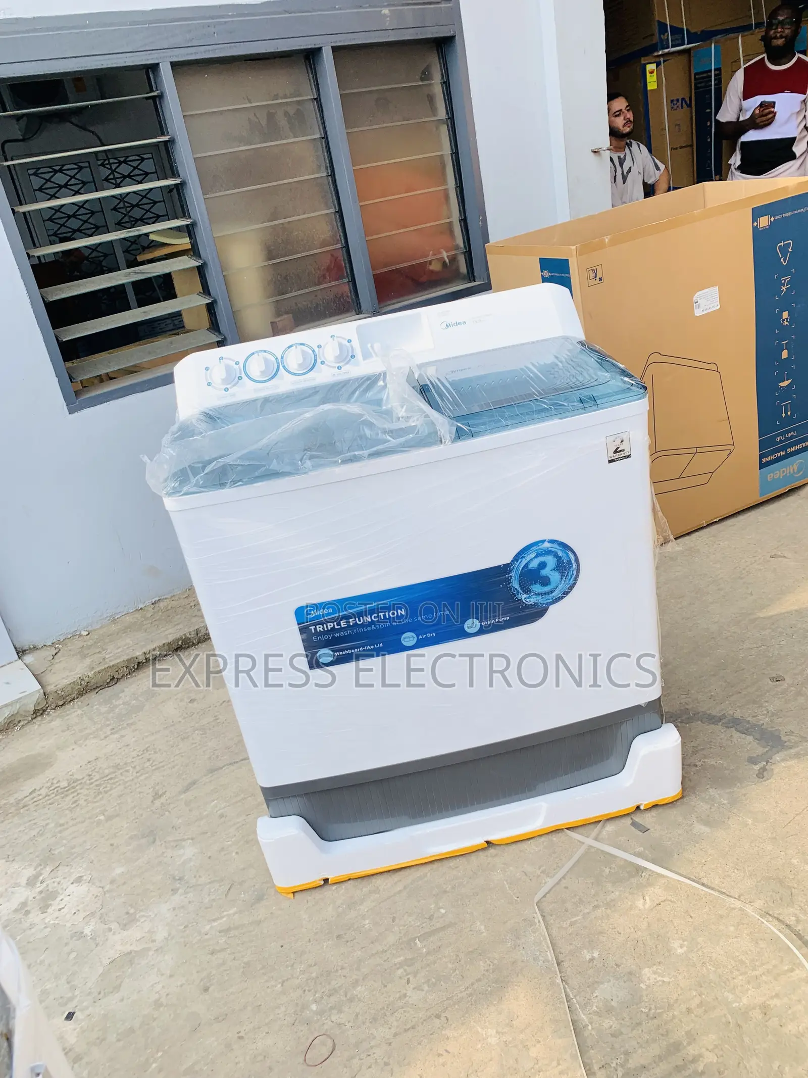Get a New Midea 18Kg Topload Twintub Wm