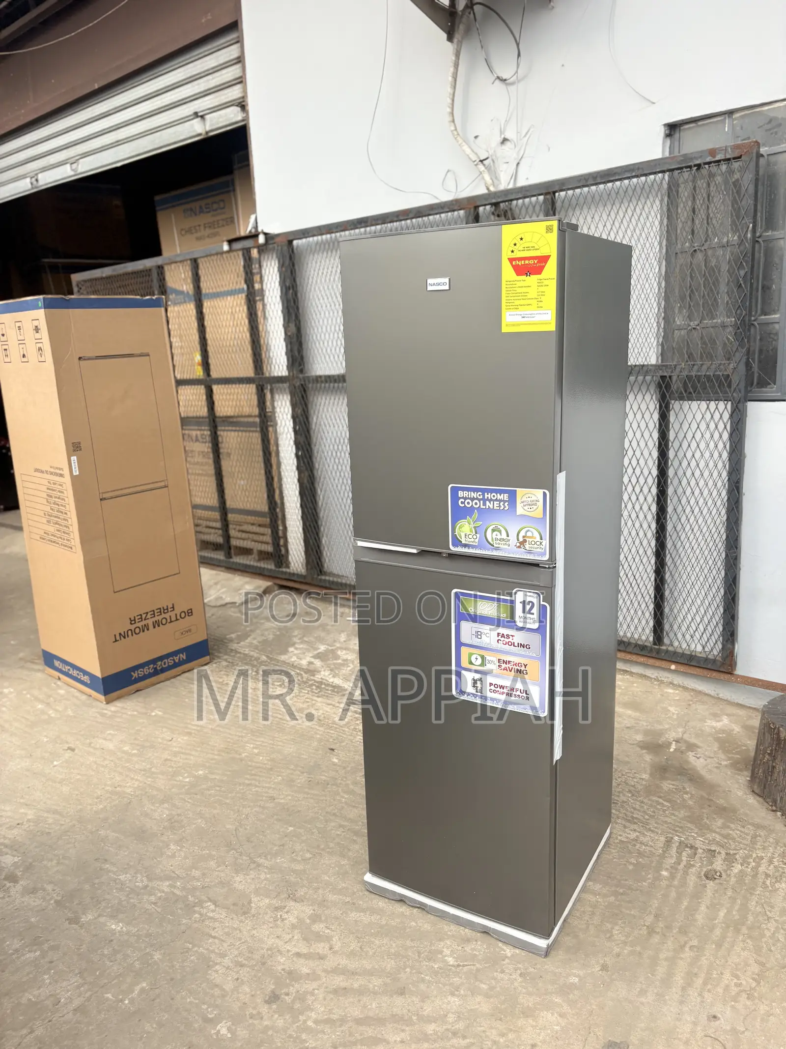 Durable Classic Nasco Nasd2-29sk 2 Door Refrigerator(251Liters)