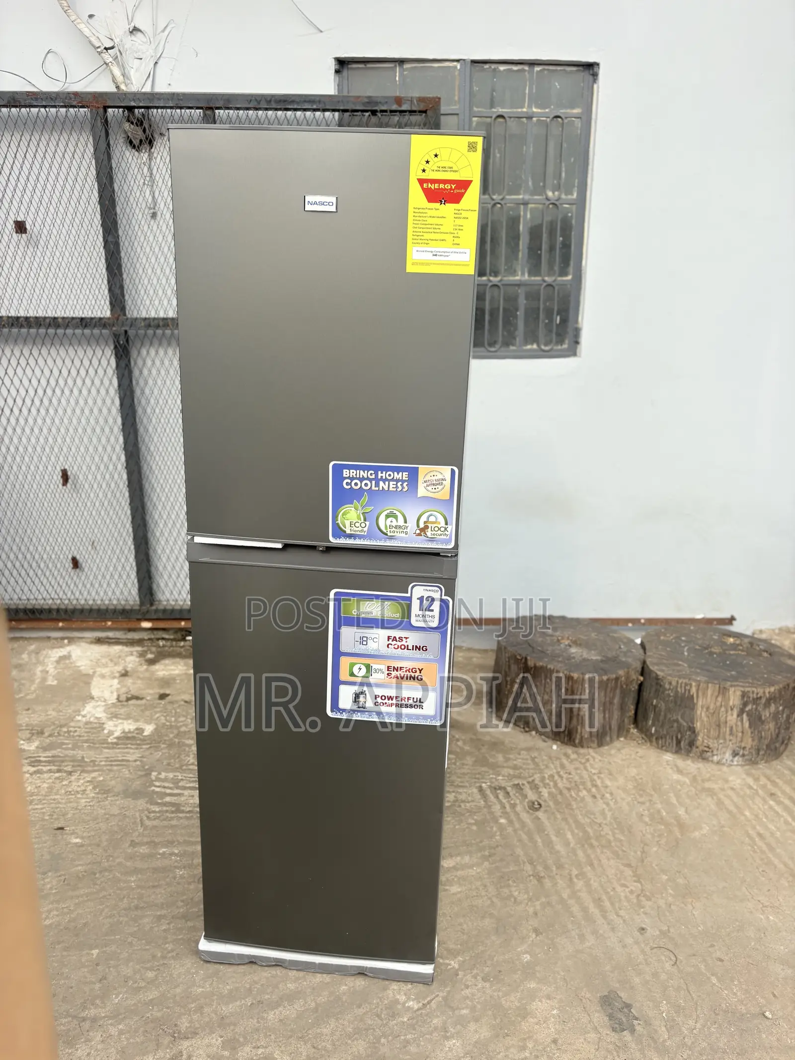 High Quality Nasco Nasd2-29sk Bottom Mount Freezer Fridge(251Liters)