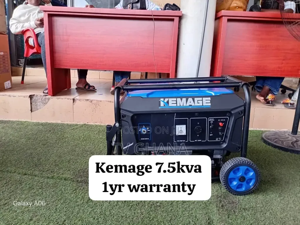 Kemage 7.5KVA 8500W Genset – Powerful Solution for Power 7.5kva