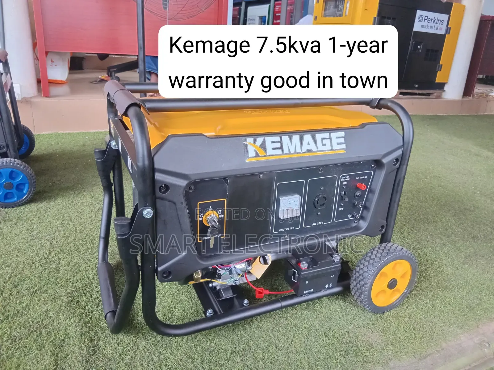 KEMAGE 8500W 7.5KVA Genset Powerful Generator for Home Appliances