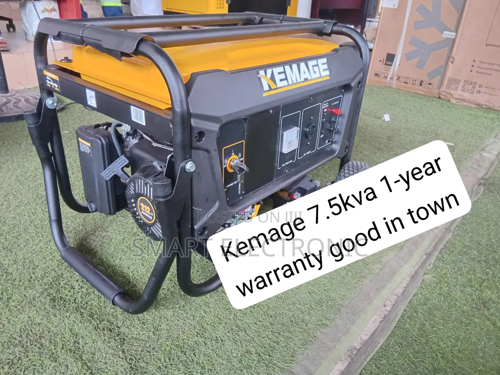 KEMAGE 7.5KVA 8500W Electric Generator – Premium Quality Power Backup