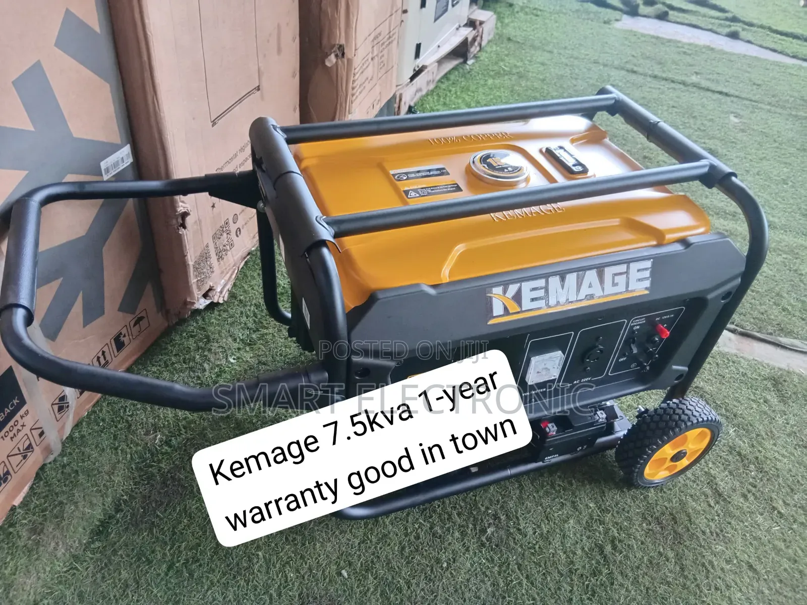 KEMAGE 7.5KVA 8500W Power Generator – Durable, Powerful Reliable