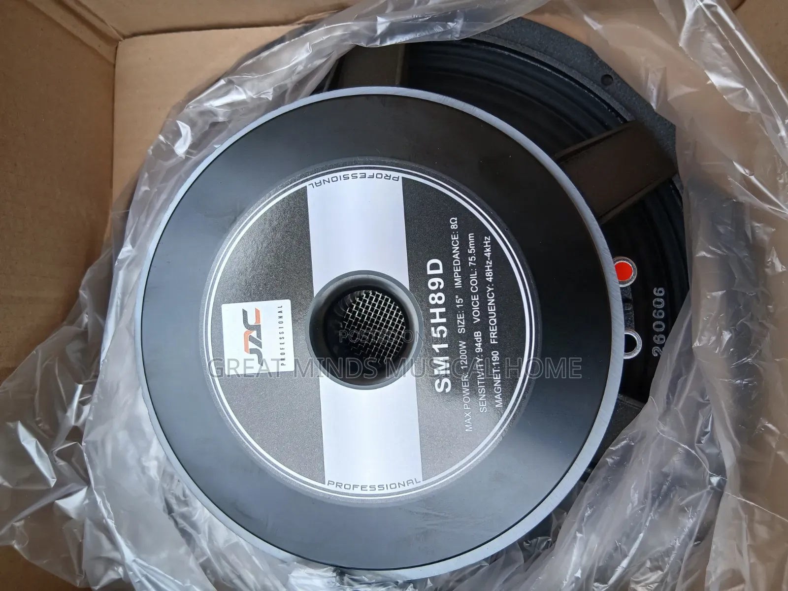 Jac 15 Inches Single Magnet Naked Speakers