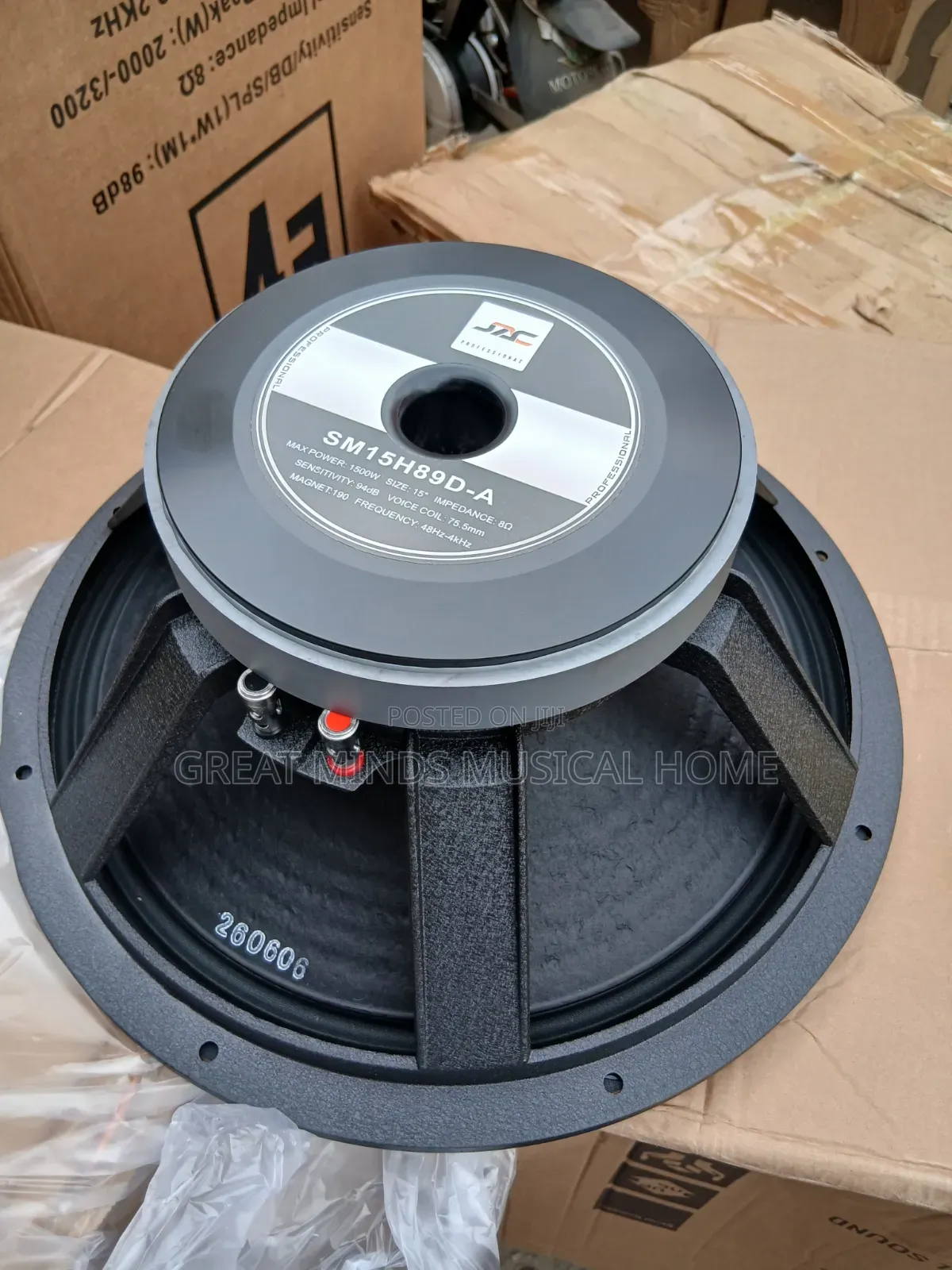 Jac 1500 Watts 15inches Naked Speaker