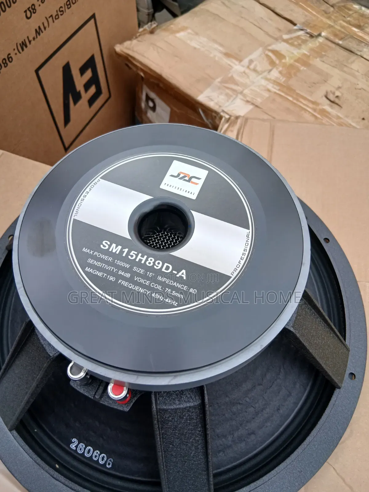 Jac 1500 Watts 15inches Naked Speaker