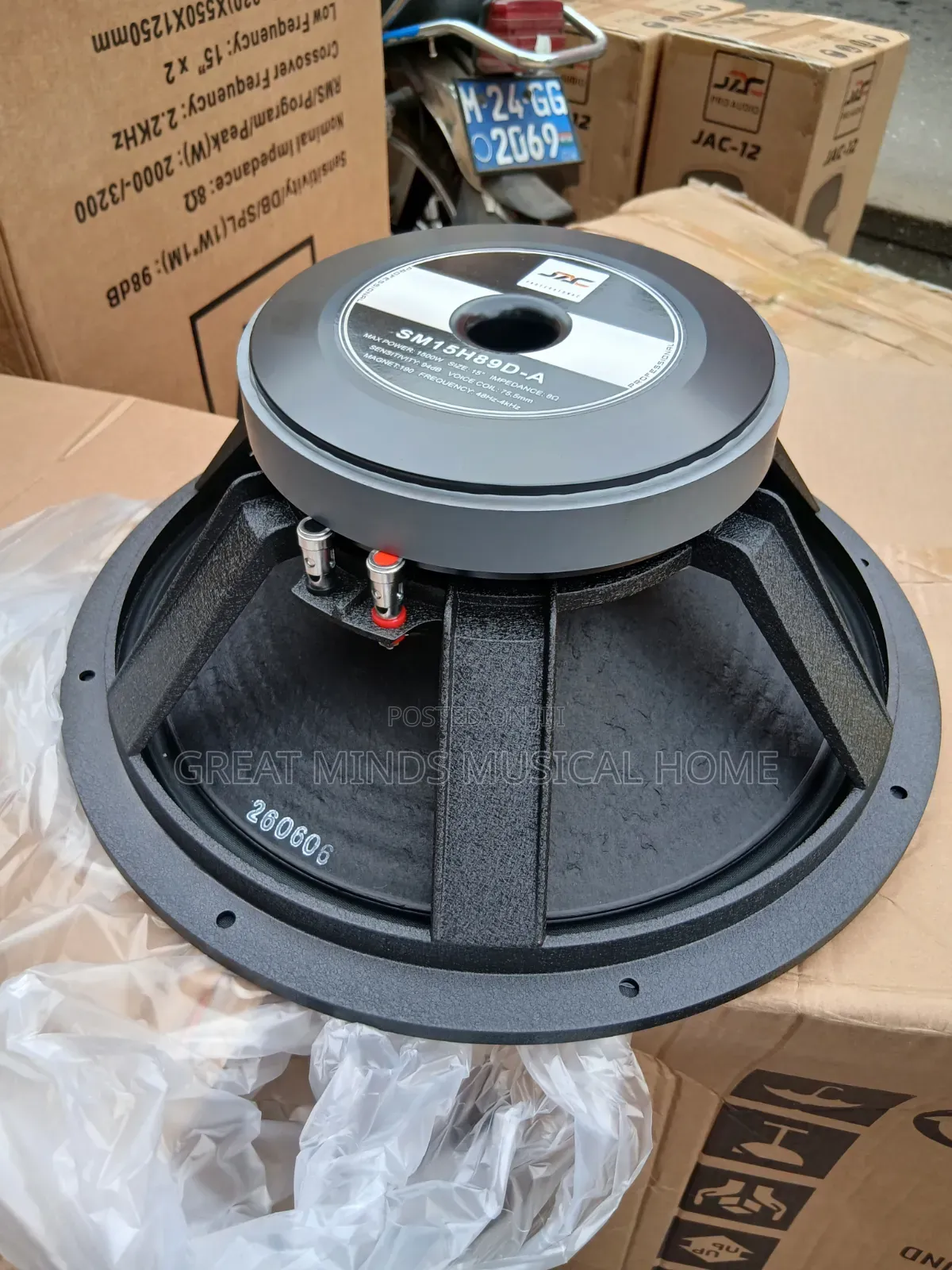 Jac 1500 Watts 15inches Naked Speaker