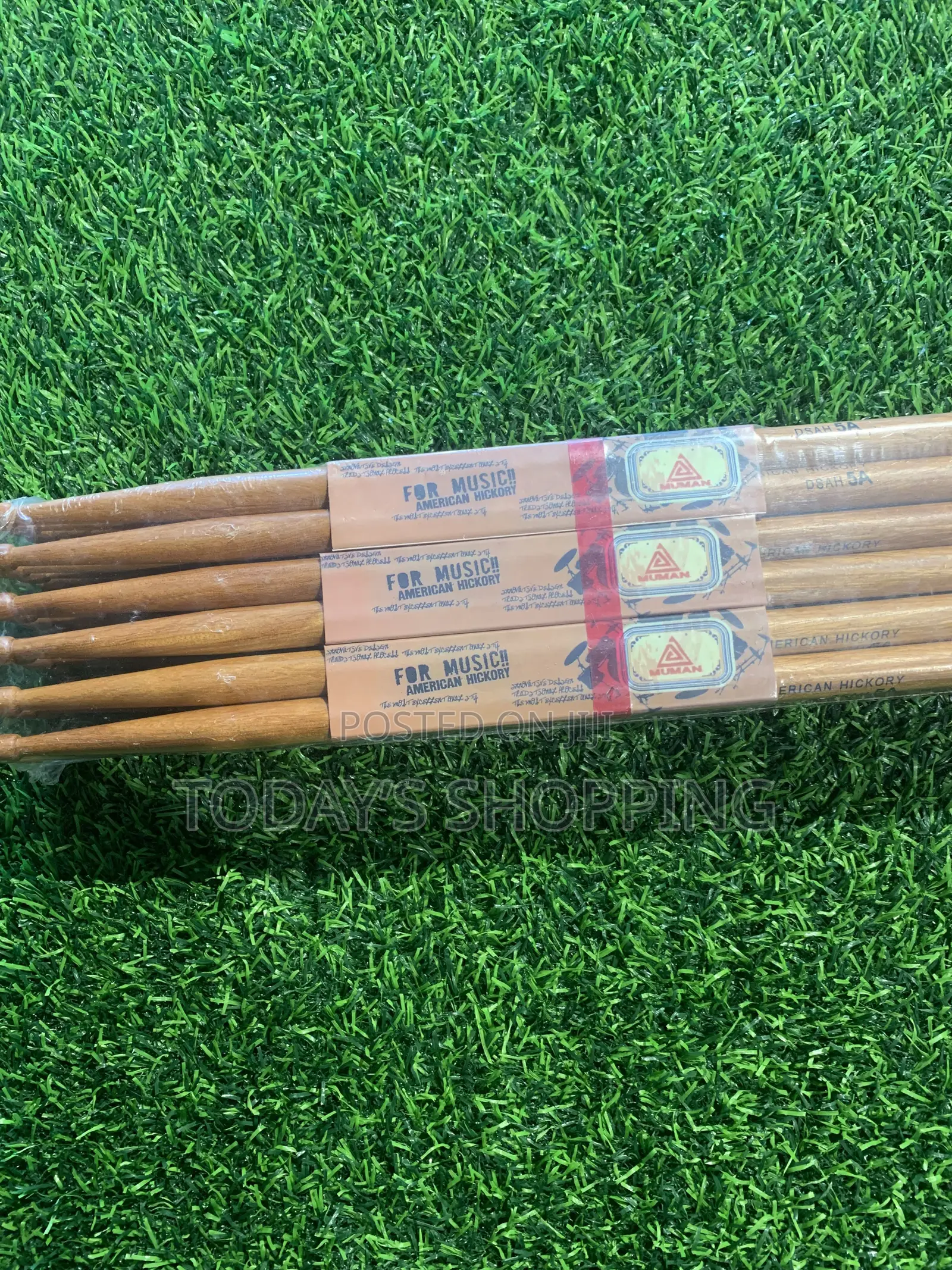 Muman Drum Stick 5A Red