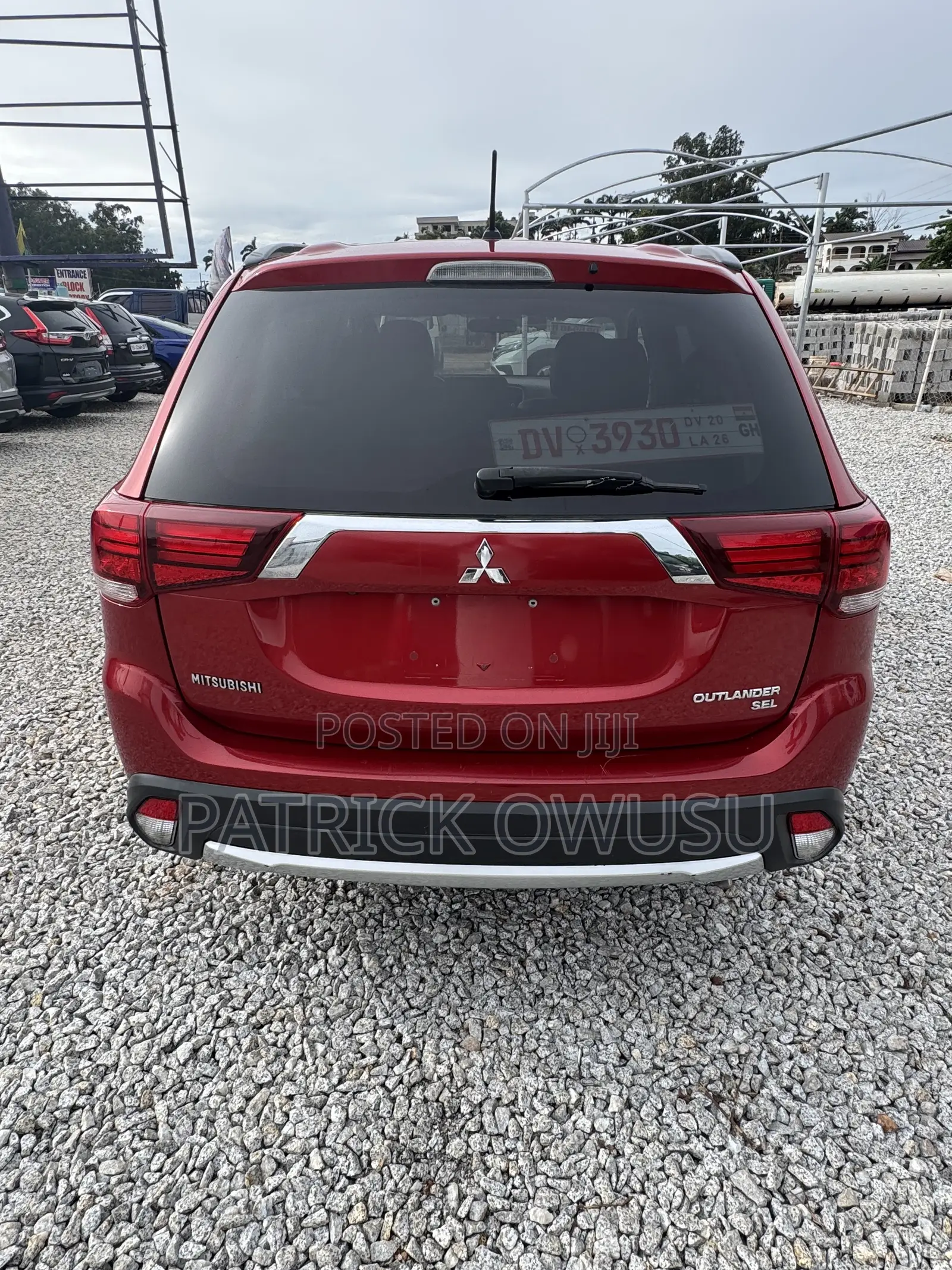 Mitsubishi Outlander 2017 Red